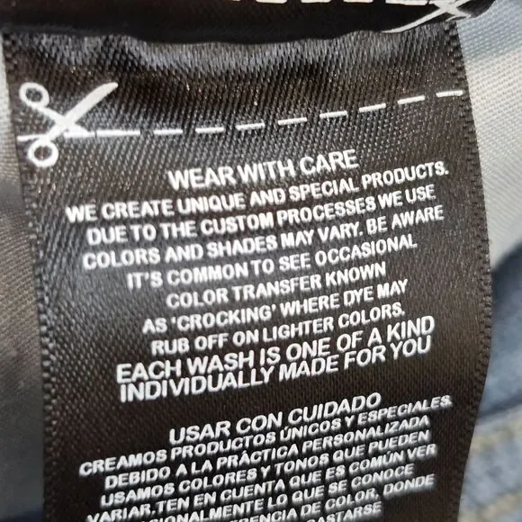 Hudson Jeans Womens 12 Blue Lighter Wash Straight Leg Stretch Denim Flap Pockets - Picture 13 of 14